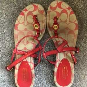 Coach sandals